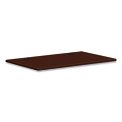 Mod Worksurface, Rectangular, 48w x 30d, Traditional Mahogany