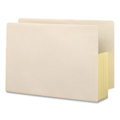 Manila End Tab File Pockets, 3.5