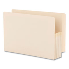 Manila End Tab File Pockets, 3.5