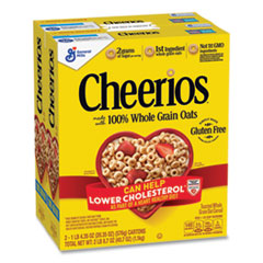 Whole Grains Oat Cereal, 20.35 oz Box, 2/Pack