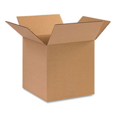 Fixed-Depth Shipping Boxes, 200 lb Mullen Rated, Regular Slotted Container (RSC), 20" x 26" x 20", Brown Kraft, 10/Bundle