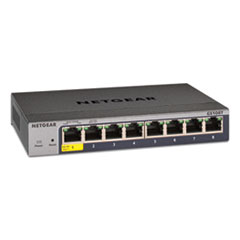 Gigabit Ethernet Smart Switch with Cloud Management, 16 Gbps Bandwidth, 512 KB Buffer, 8 Ports