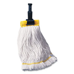 Knitty Gritty Cut-End Foodservice Wet Mop Head, Medium, Cotton-Polyester Blend, 17.5 x 17.5, 1.25