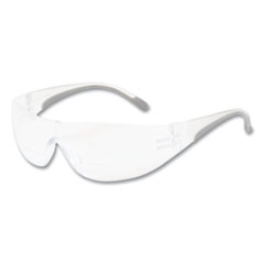 Zenon Z12R Rimless Optical Eyewear with 1.5-Diopter Bifocal Reading-Glass Design, Anti-Scratch, Clear Lens, Clear Frame