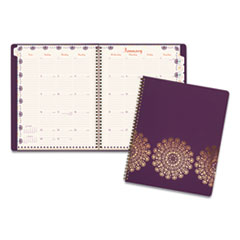 Sundance Weekly/Monthly Planner, Sundance Artwork/Format, 11 x 8.5, Purple Cover, 12-Month (Jan to Dec): 2024