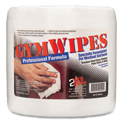 Gym Wipes Professional, 6 x 8, Unscented, 700/Pack, 4 Packs/Carton