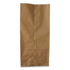 Grocery Paper Bags, 35 lb Capacity, #6, 6" x 3.63" x 11.06", Kraft, 500 Bags