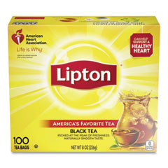 Tea Bags, Regular, 100/Box