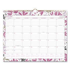 Badge Floral Wall Calendar, 15 x 12, 2022