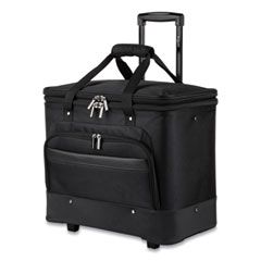 Litigation Business Case on Wheels, Fits Devices Up to 16", Nylon, 11 x 19 x 16, Black