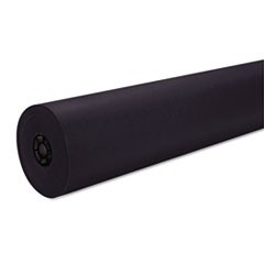 Decorol Flame Retardant Art Rolls, 40 lb Cover Weight, 36" x 1000 ft, Black