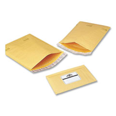 Ecolite Bubble Mailers, #4, Duraliner Bubble Lining, Square Flap, Self-Adhesive Closure, 9.5 x 14, Gold, 100/Carton