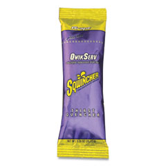 Thirst Quencher QwikServ Electrolyte Replacement Drink Mix, Grape, 1.26 oz Packet, 8/Pack