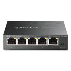 Easy Smart Gigabit Ethernet Desktop/Wall-Mountable Switch, 10 Gbps Bandwidth, 5 Ports