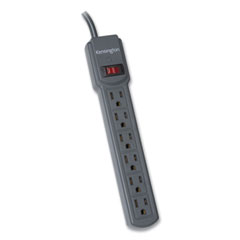 Power Strip, 6 Outlets, 4 ft Cord, Cream/Ivory