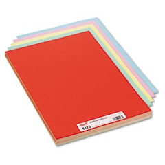 Assorted Colors Tagboard, 12 x 18, Blue, Canary, Green, Orange, Pink, 100/Pack