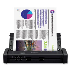 DS-320 Portable Duplex Document Scanner, 1200 dpi Optical Resolution, 20-Sheet Duplex Auto Document Feeder