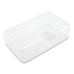 Gem Office Products Clear Pencil Box