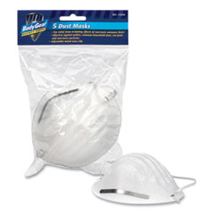 MASK,DUST,5/PK,WHT