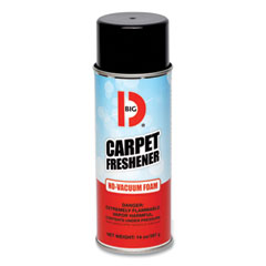 No-Vacuum Carpet Freshener, Fresh Scent, 14 oz Aerosol Spray, 12/Carton