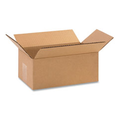 Fixed-Depth Shipping Boxes, Regular Slotted Container (RSC), 10 x 6 x 4, Brown Kraft, 25/Bundle