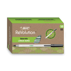 PEN,ECO RND STICK,50PK,BK