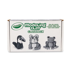 Modeling Clay Classpack, Assorted Colors, 24 lbs