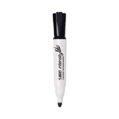 Intensity Low Odor Chisel Tip Dry Erase Marker, Broad Chisel Tip, Black, 36/Pack