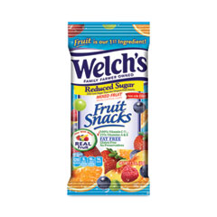 Reduced Sugar Mixed Fruit Snacks, 1.5 oz Pouches, 144/Carton, Ships in 1-3 Business Days