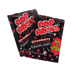 Sugar Candy,Strawberry, 0.33 oz Pouches, 24/Carton, Ships in 1-3 Business Days