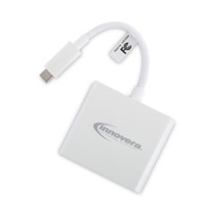 USB Type-C HDMI Multiport Adapter, HDMI/USB-C/USB 3.0, 0.65 ft, White