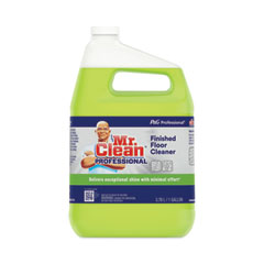 Finished Floor Cleaner, Lemon Scent, 1 gal Bottle, 3/Carton