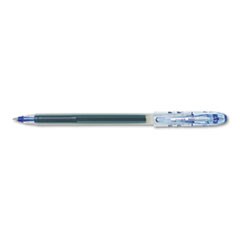 Neo-Gel Gel Pen, Stick, Fine 0.7 mm, Blue Ink, Blue Barrel, Dozen