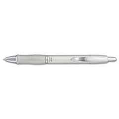 G2 Limited Gel Pen, Retractable, Fine 0.7 mm, Black Ink, Silver Barrel