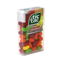 Fruit Adventure Mints, 1 oz Flip-Top Dispenser, 12/Carton, Ships in 1-3 Business Days