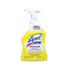 Advanced Deep Clean All Purpose Cleaner, Lemon Breeze, 32 oz Trigger Spray Bottle, 12/Carton