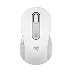 Signature M650 for Business Wireless Mouse, Medium, 2.4 GHz Frequency, 33 ft Wireless Range, Right Hand Use, Off White