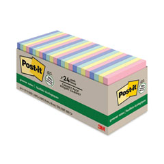 NOTE,PD,RECY,3X3,24PK,AST