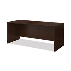 Series C Collection Desk Shell, 71.13" x 29.38" x 29.88", Mocha Cherry