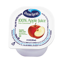 100% Juice, Apple, 4 oz Cup, 48/Box, Ships in 1-3 Business Days