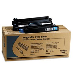 KONICA MAGICOLOR 7300 - SD YLD CYAN TONER