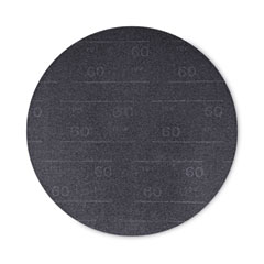 Sanding Screens, 17" Diameter, 60 Grit, Black, 10/Carton