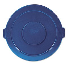 Round Flat Top Lid, for 32 gal Round BRUTE Containers, 22.25