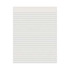 Ruled Newsprint Paper, 3/8" Short Rule, 8.5 x 11, 500/Pack