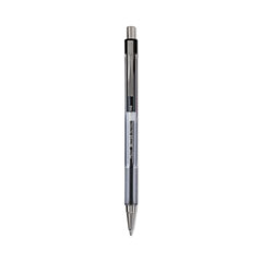 Better Ballpoint Pen, Retractable, Fine 0.7 mm, Black Ink, Smoke Barrel, Dozen