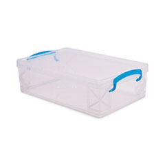 Advantus Clear Large Pencil Box