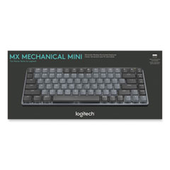 MX Mechanical Wireless Illuminated Performance Keyboard, Mini, Graphite