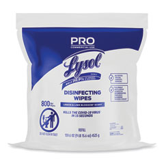 WIPES,DSINFCT,BAG,2-800