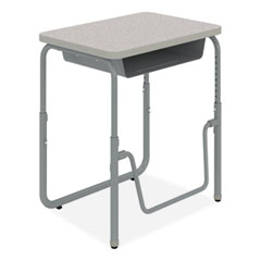 DESK PEND 22-30" GRAY