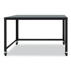 RTA Mobile Desk, 47.45 x 23.88 x 29.6, Black, Ships in 4-6 Business Days